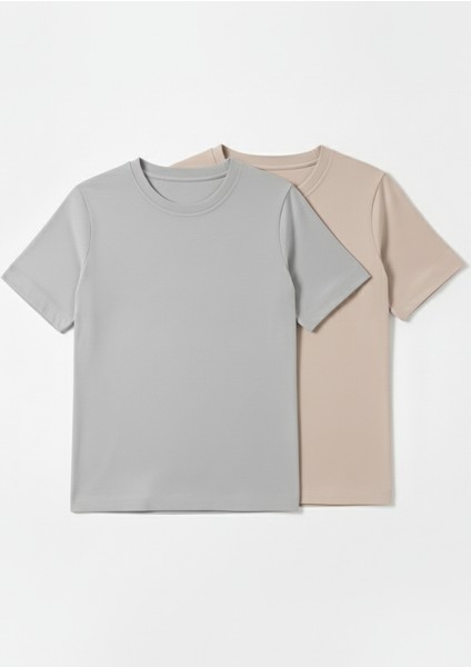2'li Yumuşak Dokulu Emzirme Tişörtü