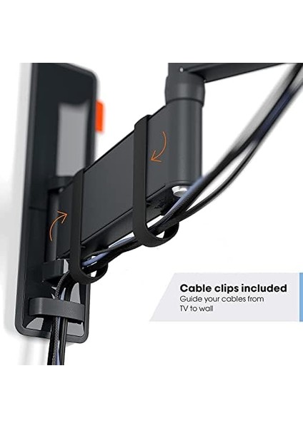 Tvm 3645 Döndürülebilir Tv Duvar Askısı, 40-77 Inç Televizyonlar Için, Maks. 35 Kg, 180°&APOS;YE Kadar Döndürülebilir Full-Motion+ Tv Tutucu Maks. Vesa 600X400, Evrensel Uyumluluk fiyatları