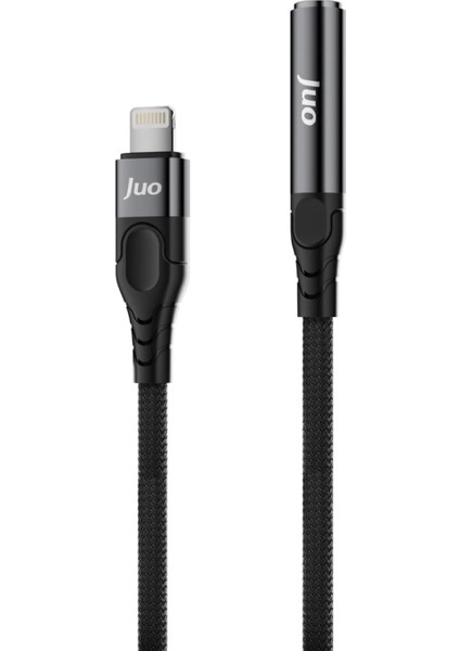 Juo Lightning To 3.5mm Aux Kulaklık Çevirici Dönüştürücü Adaptör Kablo