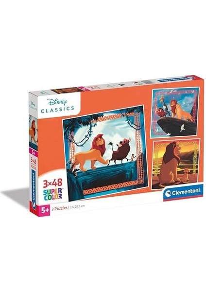 3X48 Parça Puzzle Lion fiyatları