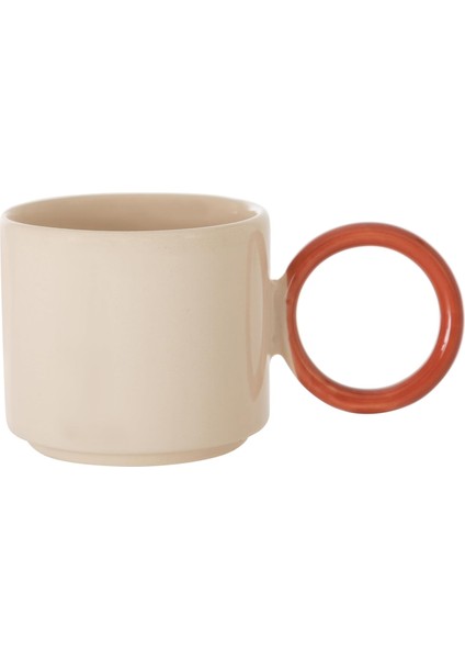 Concept Toledo Kırmızı Kulplu Mug 184 cc