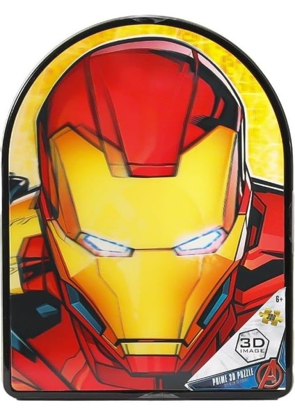 3D Iron Man 300 Parça Puzzle 35585 Metal Kutu