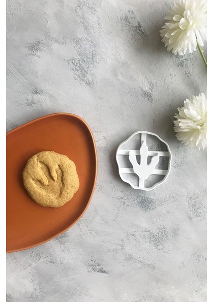 Dinozor Ayak Izi Hamur Şekillendirici/kurabiye/seramik/oyun