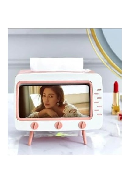 Masaüstü Retro Telefon Tutucu, Masaüstü Peçetelik Cep Telefonu, fiyatları