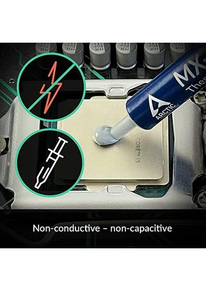 Mx-4 (Spatula Dahil, 4 G) – Premium Macun Tüm Işlemciler Için (Cpu, U – Pc, Ps4), Çok Yüksek Isı Iletkenliği, Uzun Dayanıklılık, Güvenli Kullanım, Iletken Değildir fiyatları