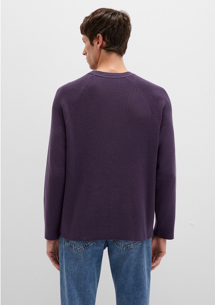 Bisiklet Yaka Mor Kazak 0710307-70688