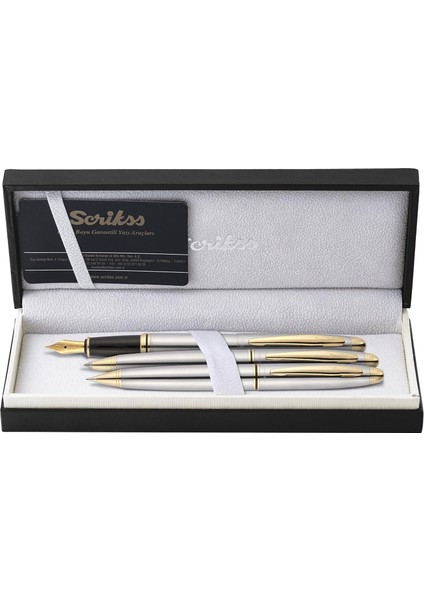 Knight 88 Dolma Kalemtükenmez Kalemversatil Takım Krom
