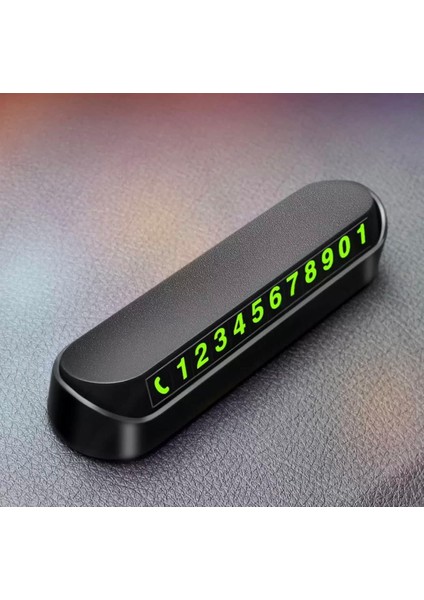 Araç Torpido Üstü Cep Telefon Numarası Için Aç Kapa Numaratör,