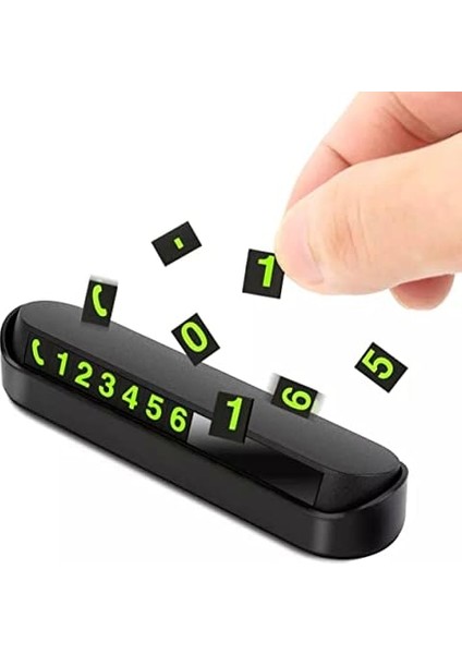 Araç Torpido Üstü Cep Telefon Numarası Için Aç Kapa Numaratör, fiyatları