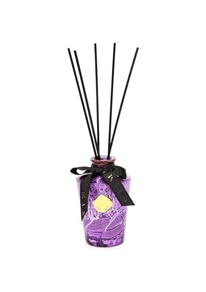 ml Mor Batik Cam Şişe Vanilya Oda Kokusu fiyatları