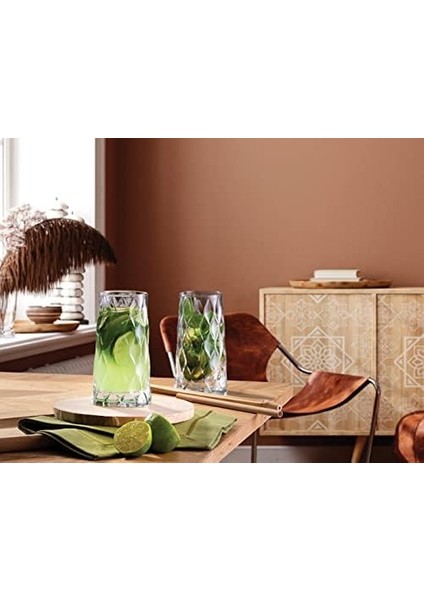 Leafy Meşrubat Bardağı 345 Cc, 4 Adet modelleri