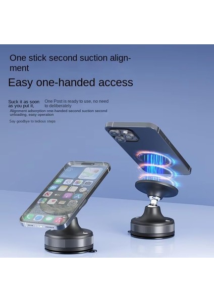 Kablosuz Araç Içi Cep Telefonu Tutucu Araç Içi Montaj Süper Güçlü Vakumlu Manyetik Telefon Tutucu CCT29 fiyatları