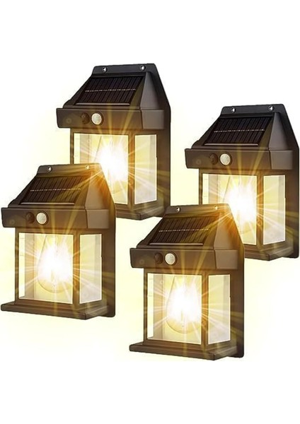 Model Yeni Suya Dayanıklı Duyarlı Güneş Enerjili Solar LED Dış Mekan Bahçe Lambası (4)