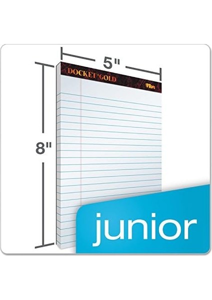 Yazı Bloğu, Çizgili, Beyaz, 12 Adet 5 x 8 Inç, Beyaz modelleri