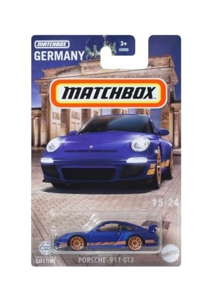 1:64 Tekli Arabalar - 911 Gt3 HVV35 - HVV05 modelleri