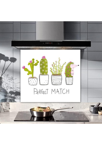 Perfect Match | Cam Ocak Arkası | (52CM x 60CM)