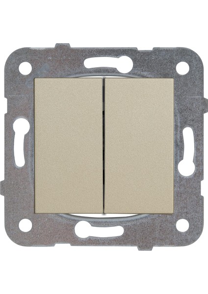 Novella Komütatör Mekanizma+Düğme Kapak Çabuk Bağlantı