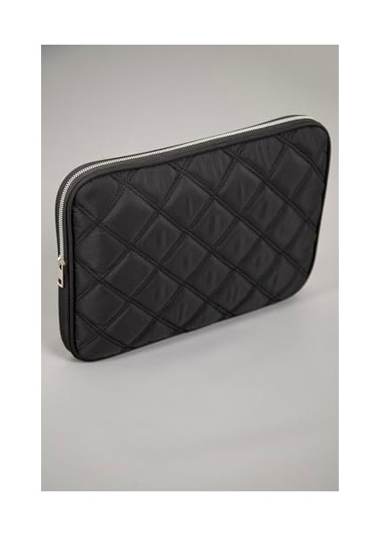 Air Pro 13 13.3 14 Inç Uyumlu Kapitone Kılıf Laptop Çantası. Siyah modelleri