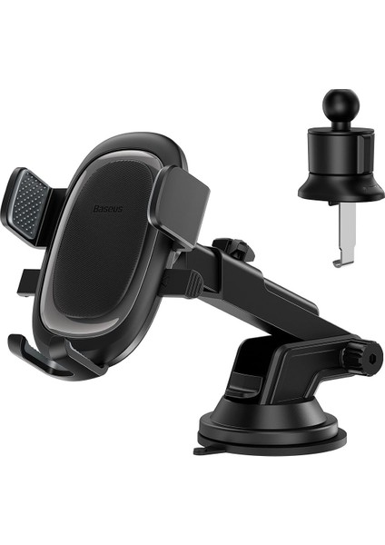 Ultracontrol Pro Serisi Clamp-Type Araç Içi Telefon Tutucu Set Cluster, Siyah