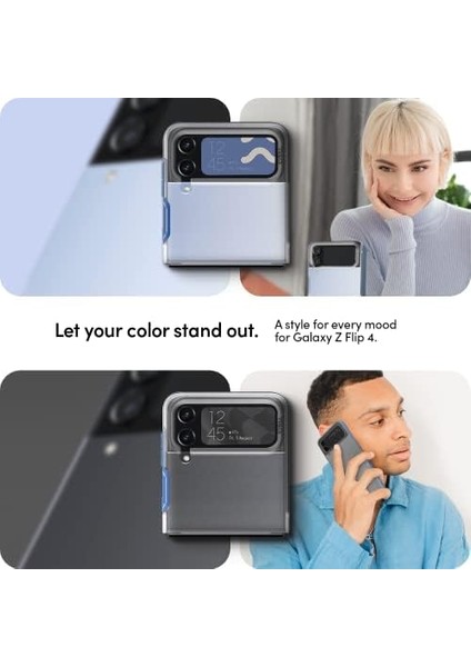Ciel By Galaxy Z Flip 4 ile Uyumlu Kılıf Brick Coast - ACS05244 modelleri