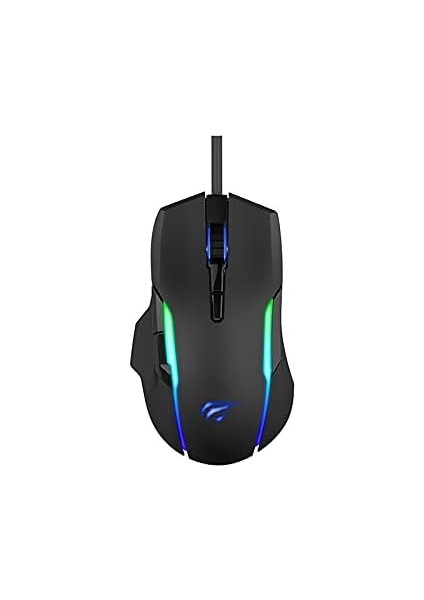 Gamenote MS1012A Kablolu Rgb Gaming Mouse - Siyah