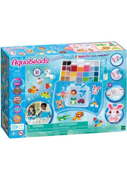 35087 Aquabeads Çantalı Başlangıç Stüdyosu 900 Parça +4 Yaş