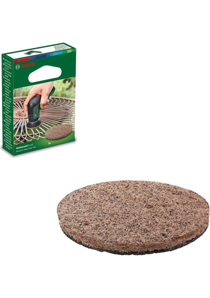 And Elektrikli Temizleme Fırçası Için Yüksek Aşındırıcı Ped (Karton Pakette 3 Adet)