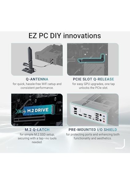 X870-P Wıfı Amd X870 Am5 Ddr5 8000 HDMI 2xusb4 4x M2 Usb3.2 Wifi 7 + Bt Rgb 2.5gbit Lan Atx 14+2+1(80A) Güç Aşamaları, Çift Usb4, Gelişmiş Aı Bilgisayarları Için Hazır Anakart fiyatları