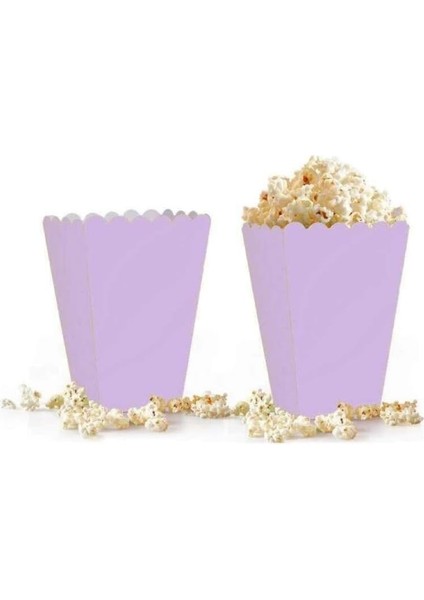 Lila Renk Kutusu, 8&apos;li Set, Doğum Günü Parti Malzemesi, Kağıt Yapımı