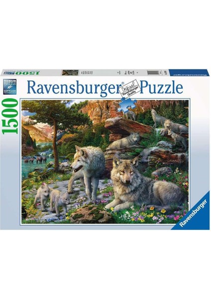 165988 Kurtlar Yetişkin Puzzle, 1500 Parça