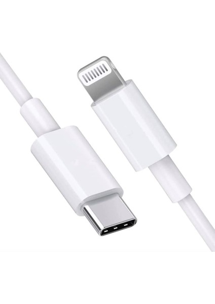 Usb-C To Lightning Şarj Kablosu (3A Pd) Type-C To Lightning Ipad Uyumlu Şarj Kablosu 1m