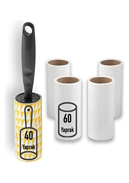 Iplik Tüy Toplayıcı Rulo ve 4&apos;lü Yedek Paket (280 Yaprak) fiyatları