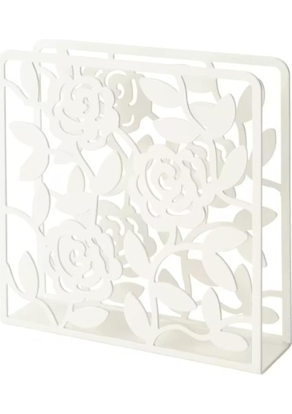 Çelik Toz Peçetelik (Beyaz, 16X16 Cm)