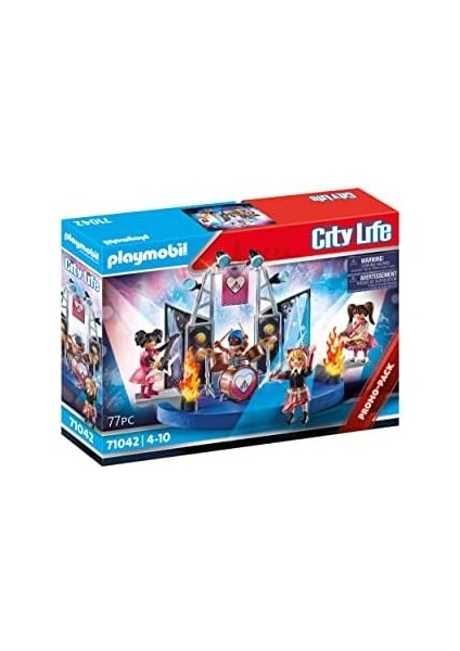 71042 Müzik Grubu Promosyon Paketi, Müzik, Rol Yapma, Pratiği, Genç Kız Grubu, Genç Erkek Grubu, Gösteri Zamanı, Oyuncaklar, Figürler, 4 Yaş ve Üzeri Için Uygun Oyun Setleri modelleri