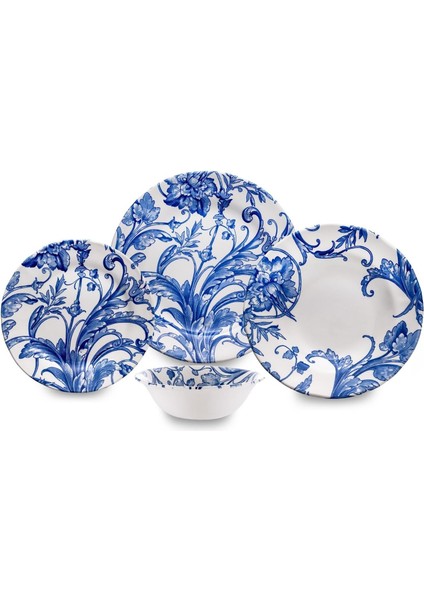 New Leaf 24 Parça 6 Kişilik Yemek Takımı