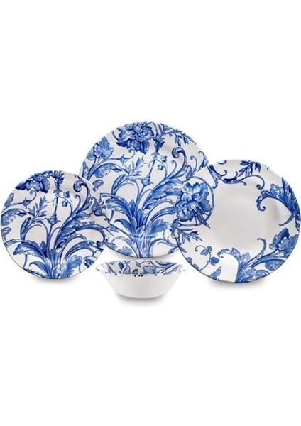 New Leaf 24 Parça 6 Kişilik Yemek Takımı modelleri