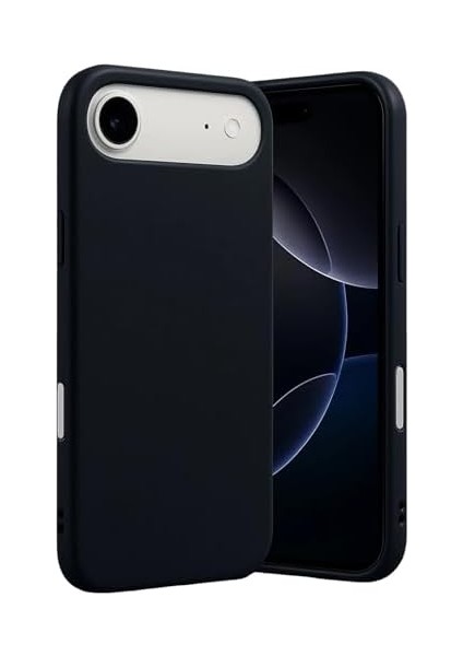 Ggm Aksesuar 17 Air ile Uyumlu Içi Kadife Dışı Mat Yapıya Sahip Koruma Sağlayan Lansman Silikon Kılıf (Siyah) modelleri