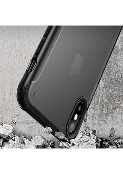 x Için Kılıf Frosted Frame Siyah [ x ile Uyumlu Kılıf - Siyah] fiyatları