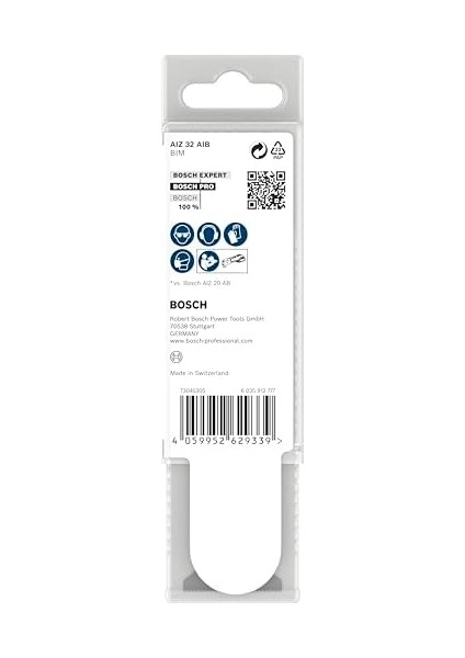 10X Pro Aız 32 Aıb Daldırmalı Kesim Testere Bıçağı (Demir Içermeyen Metaller, Genişlik 32 Mm, Professional Aksesuar Çok Fonksiyonlu Makine) fiyatları