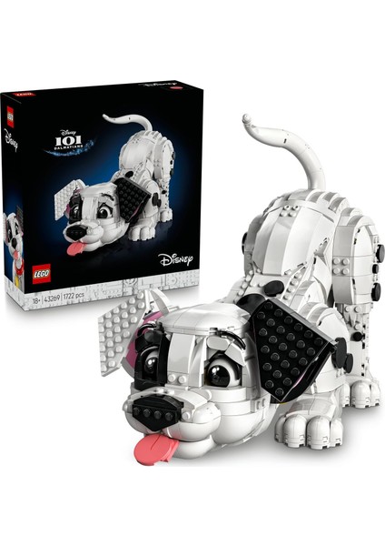 ǀ 101 Dalmaçyalı Köpek Yavrusu 43269 - Yetişkin Hayvanseverler Için Yavru Köpek Figürü Içeren Nostaljik Model Yapım Seti, Doğum Günü Hediyesi (1722 Parça)