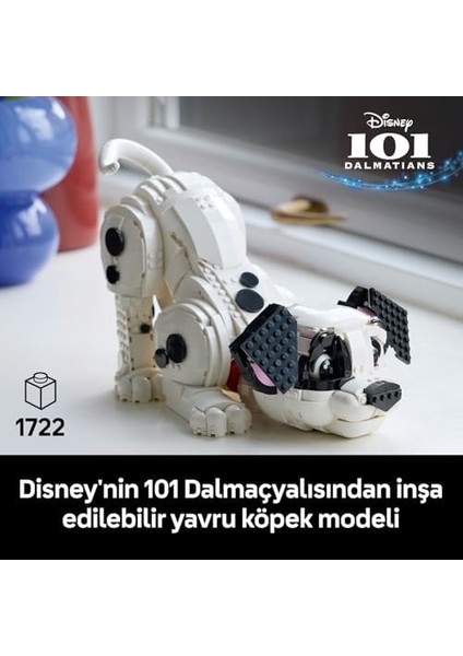 ǀ 101 Dalmaçyalı Köpek Yavrusu 43269 - Yetişkin Hayvanseverler Için Yavru Köpek Figürü Içeren Nostaljik Model Yapım Seti, Doğum Günü Hediyesi (1722 Parça) fiyatları