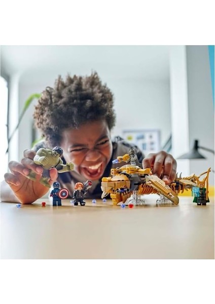 | Ngers, Leviathan’a Karşı 76290-7 Yaş ve Üzeri Süper Kahraman Sevenler Için Yaratıcı Oyuncak Yapım Seti (347 Parça) fiyatları