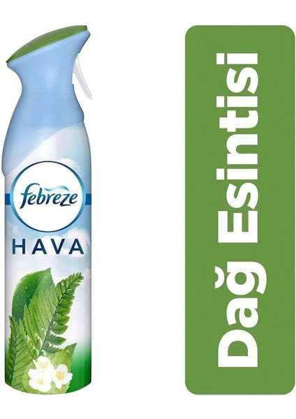 Hava Ferahlatıcı Sprey Oda Kokusu Dağ 300 ml