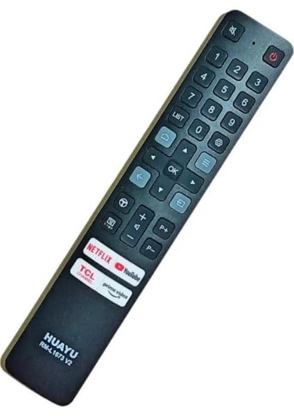 Tcl 50P8M, RC802V Fur7, 65P635, RC902V Fmr1, 55C635, 50C635, 43P8M, 65C635, Uyumlu Tv Kumanda-Mikrofonsuz