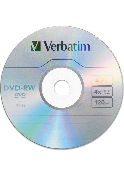 Dvd-Rw 95179 Boş Diskler (4,7 Gb, 4 x Yazılabilir, 30 Adet Mil)