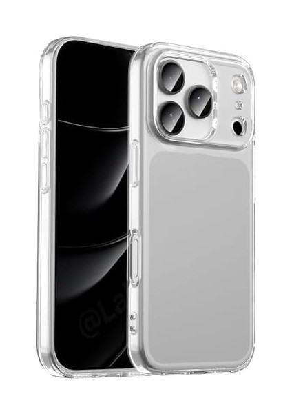 Ggm Aksesuar 17 Pro Max ile Uyumlu Şeffaf Silikon Kılıf Şok Emici Özellikli Full Kasa Koruma Sağlayan Şeffaf Kılıf modelleri