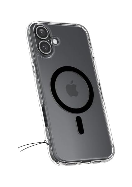 16 ile Uyumlu Ince Magsafe Kılıf Ultra Hybrid Sararma Karşıtı Duraclear Hava Kanalı Teknolojisi Askeri Sınıf Koruma Magfit Şeffaf Kapak - ACS08206 fiyatları
