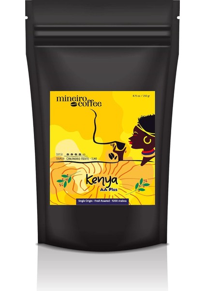 Coffee Kenya Aa+ Origin Pot Kahve 250 gr