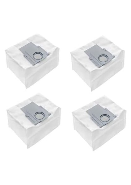 Süpürge ile Uyumlu 4&apos;lü Toz Torbası, Q5 Pro, Q7 Max, Q8 Max, S8, Q Revo S ile Uyumlu modelleri