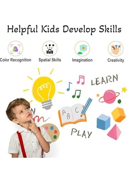 Molecules Eğitici Yaratıcı Molekül Stem Eğitimi Uyumlu 5 Renk Eğitici Oyuncak Molekül (120LI) fiyatları